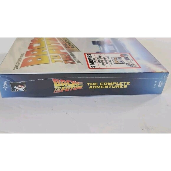 Back to the Future: The Complete Adventures New DVD Book Bonus Discs SEALED - Picture 5 of 8